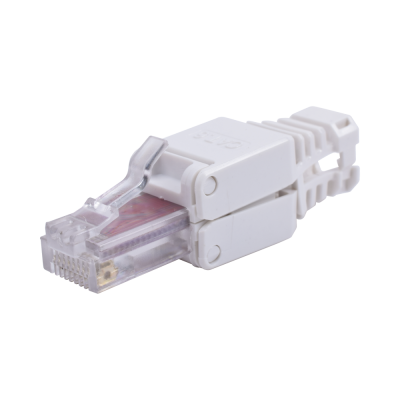 100 Plug Conector Profesional Cat 6 Rj45 Cable Red Utp