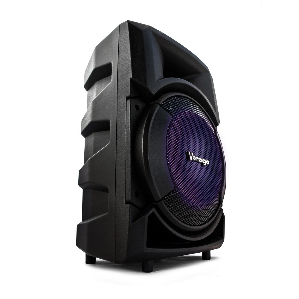 Bocina Bafle Vorago Bluetooth Inalámbrico 50w Rms Usb 20 Color Negro 