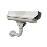 Gabinete Antivandálico Syscom Video, con Brazo de Acero, IP66, Color Blanco