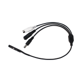 Cable RCA Macho a Macho Epcom Titanium, de 1 Metro de Longitud, 4 Plus, para  Aplicaciones de Audio y Video, Optimizado para HD
