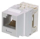 Conector Jack Estilo 110 de Impacto Panduit, Tipo Keystone, Categoría 6, de 8 Posiciones y 8 Cables, Color Marfil