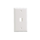 Tapa para Caja-Faceplate Vertical Panduit, Salida para 1 Puerto Keystone, Color Blanco