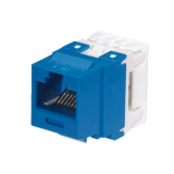 Conector Jack Estilo 110 de Impacto Panduit, Tipo Keystone, Categoría 6, de 8 Posiciones y 8 Cables, Color Azul