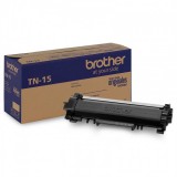 Tóner Brother TN-15, Negro, 4500 Paginas