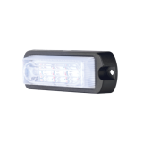 Luz Auxiliar Epcom Industrial, Ultra Brillante X13 de 4 LED´s, Color Blanco, con Mica Transparente
